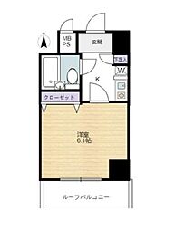 ライオンズマンション両国第8 1Kの間取図画像