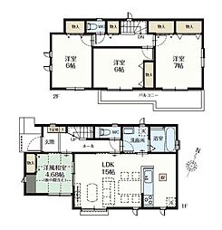千葉市稲毛区長沼町V　新築戸建1号棟