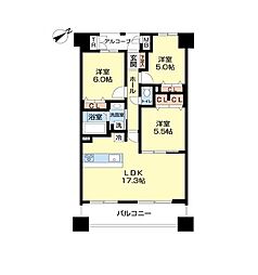 間取図画像 3LDK