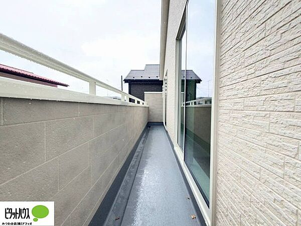 バルコニーを拡大表示