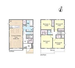松戸市八ケ崎5丁目　新築戸建A号棟