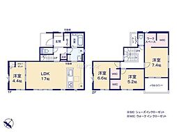 船橋市大穴南2丁目14期 新築戸建4号棟