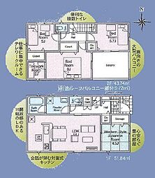 千葉市稲毛区山王町第8 新築戸建6号棟
