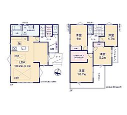 柏市十余二8期 新築戸建1号棟