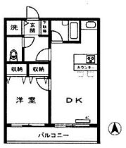 ルミネ三田 3F ｜ 東京都港区三田５丁目4-5（賃貸マンション1DK・3階・30.71㎡） その2