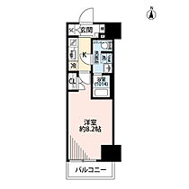 プレール・ドゥーク両国IV 907 ｜ 東京都墨田区緑１丁目24-3（賃貸マンション1K・9階・25.35㎡） その2