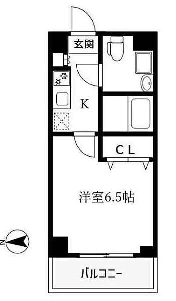 辻村屋ビル 713｜東京都墨田区江東橋５丁目(賃貸マンション1K・7階・22.30㎡)の写真 その2