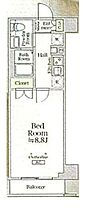 アイル押上ノース 202 ｜ 東京都墨田区八広６丁目58-7（賃貸マンション1K・2階・25.76㎡） その2