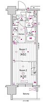 ガーラ・アヴェニュー東大島 5B1-02 ｜ 東京都江東区東砂２丁目11-11（賃貸マンション2K・5階・25.51㎡） その2