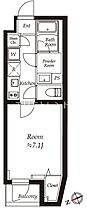 アトリオフラッツ羽田 201 ｜ 東京都大田区羽田5丁目23-11（賃貸マンション1K・2階・25.24㎡） その2