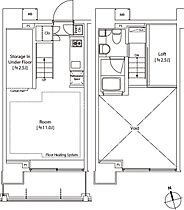 カスタリア中延 1206 ｜ 東京都品川区中延4丁目7-11（賃貸マンション1R・12階・25.50㎡） その2