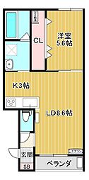 ＣｌａｒａII 3階/302