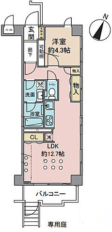 間取り ジョイフル多摩センター 1階/-