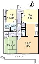 アーバンコート吉田 0302 ｜ 茨城県水戸市元吉田町（賃貸マンション3LDK・3階・65.74㎡） その2