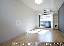 メルヴェーユ七里 3階1Kのリビング/ダイニング
