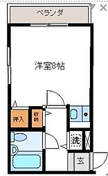 間取図画像 ワンルーム