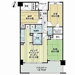 ネオグランデ大宮北 2SLDKの間取図画像