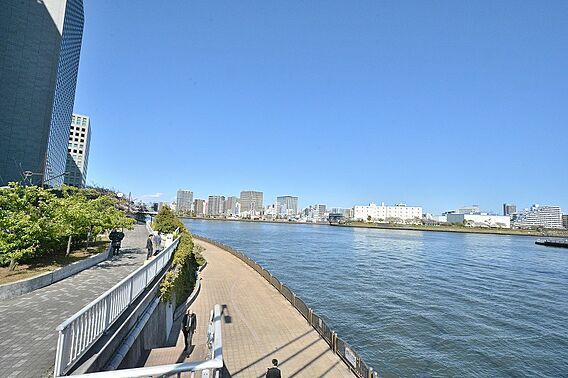 隅田川テラス至...
