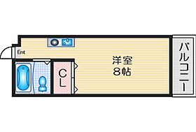 スーパーサンハイム 406 ｜ 大阪府吹田市南吹田５丁目（賃貸マンション1R・4階・22.00㎡） その2