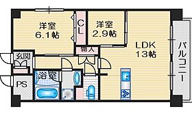 アンフィニ20ヴェルデ 701 ｜ 大阪府吹田市南金田１丁目（賃貸マンション2LDK・7階・50.10㎡） その2