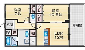 アパルトマン北千里 902 ｜ 大阪府吹田市上山田（賃貸マンション2LDK・9階・71.47㎡） その2