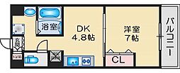 間取図画像 1DK