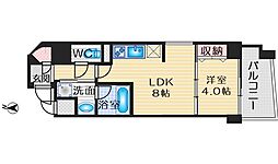 SKESAKA 1DKの間取図画像