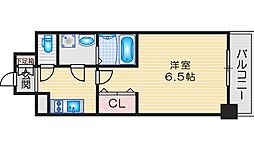 ファーストフィオーレ吹田ブランシェ 1Kの間取図画像