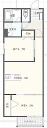 LEROY千里山(ル・ロワ千里山) 1SLDKの間取図画像