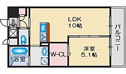 第21関根マンション 1LDKの間取図画像