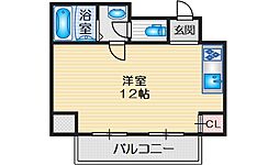 タカラマンション ワンルームの間取図画像