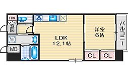 S・GRANTAGE 1LDKの間取図画像