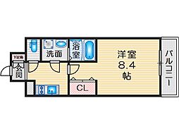 ファーストフィオーレ吹田ブランシェ 1Kの間取図画像