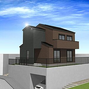外観:外観イメージパース※堀込車庫つきの土地です(土地価格490万円、土地面積182.02m2 ) 外観:外観イメージパース※堀込車庫つきの土地です(土地価格490万円、土地面積182.02m2 )
