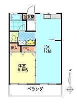 長野ビル 302 ｜ 大分県大分市中島中央1丁目4番8号（賃貸アパート1LDK・3階・40.40㎡） その2