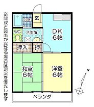 フォレスト8 302 ｜ 大分県大分市畑中3丁目4-35（賃貸アパート2DK・3階・39.42㎡） その2