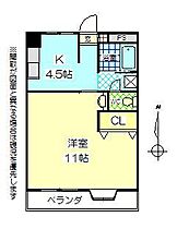 顕徳中央ビル 403 ｜ 大分県大分市顕徳町2丁目2-38（賃貸アパート1K・4階・35.00㎡） その2