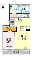 ポペット中島II 303 ｜ 大分県大分市中島中央3丁目2番40号（賃貸アパート1LDK・3階・43.94㎡） その2