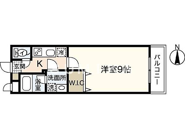 ＬＳＴ岩田町 ｜岡山県岡山市北区岩田町(賃貸マンション1K・1階・27.90㎡)の写真 その2