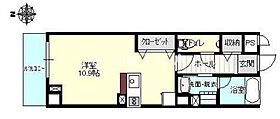 ハートフル医大前  ｜ 岡山県岡山市北区鹿田町2丁目（賃貸マンション1K・5階・30.79㎡） その2