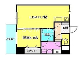 OWLSTYLE KANDACHO  ｜ 岡山県岡山市北区神田町1丁目（賃貸マンション1LDK・6階・40.92㎡） その2