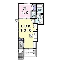 ホワイトリリー浜野  ｜ 岡山県岡山市南区浜野1丁目（賃貸アパート1LDK・1階・32.44㎡） その2