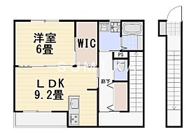 OCTO Casa OmachiII  ｜ 岡山県岡山市中区雄町（賃貸アパート1LDK・2階・49.59㎡） その2