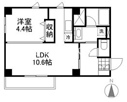 パティオ表町  ｜ 岡山県岡山市北区表町3丁目（賃貸マンション1LDK・4階・35.20㎡） その2