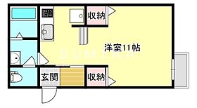 ADVANCE南方  ｜ 岡山県岡山市北区南方5丁目（賃貸アパート1K・1階・27.00㎡） その2