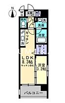 サムティ南中央町  ｜ 岡山県岡山市北区南中央町（賃貸マンション1LDK・11階・31.50㎡） その2