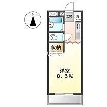 ラ・カーサ・アンジェロ  ｜ 岡山県岡山市北区高柳西町（賃貸アパート1K・1階・24.09㎡） その2