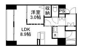 Ｌａ　Ｐｒｉｅｒｅ  ｜ 岡山県岡山市北区岩田町（賃貸マンション1LDK・2階・36.81㎡） その2