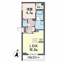 Ｓｔｕｄｉａｒｅ  ｜ 岡山県岡山市北区田中（賃貸マンション1LDK・3階・38.96㎡） その2