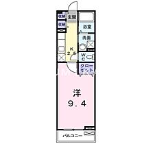 コンフォートスクエア　Ｂ棟  ｜ 岡山県岡山市北区上中野2丁目（賃貸マンション1K・2階・30.46㎡） その2